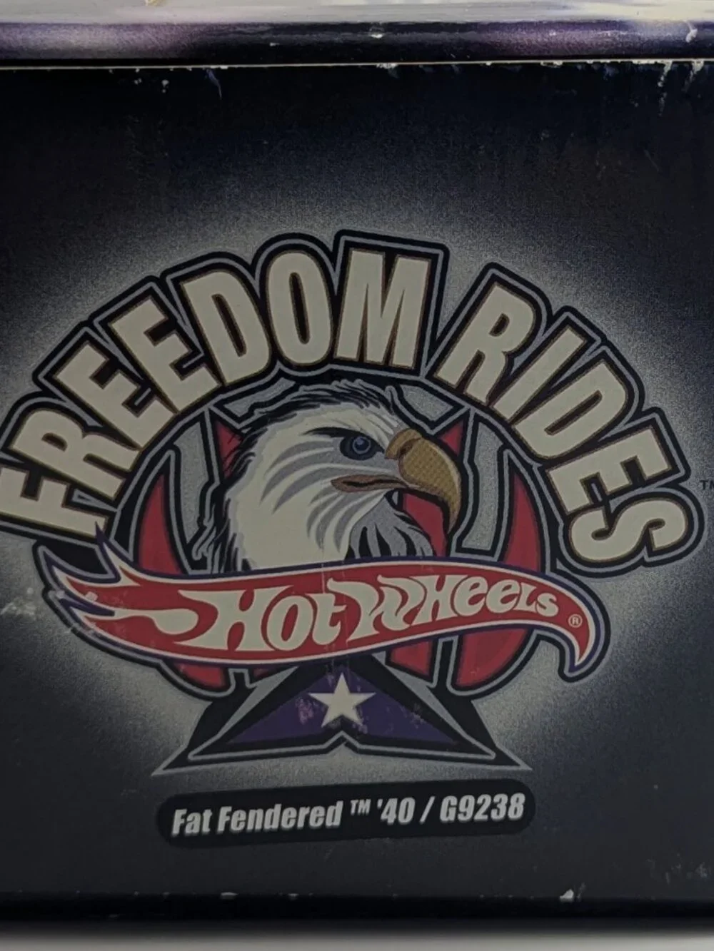 NEW Hot Wheels Freedom Rides Limited Edition Diecast Car Red White Blue 2004